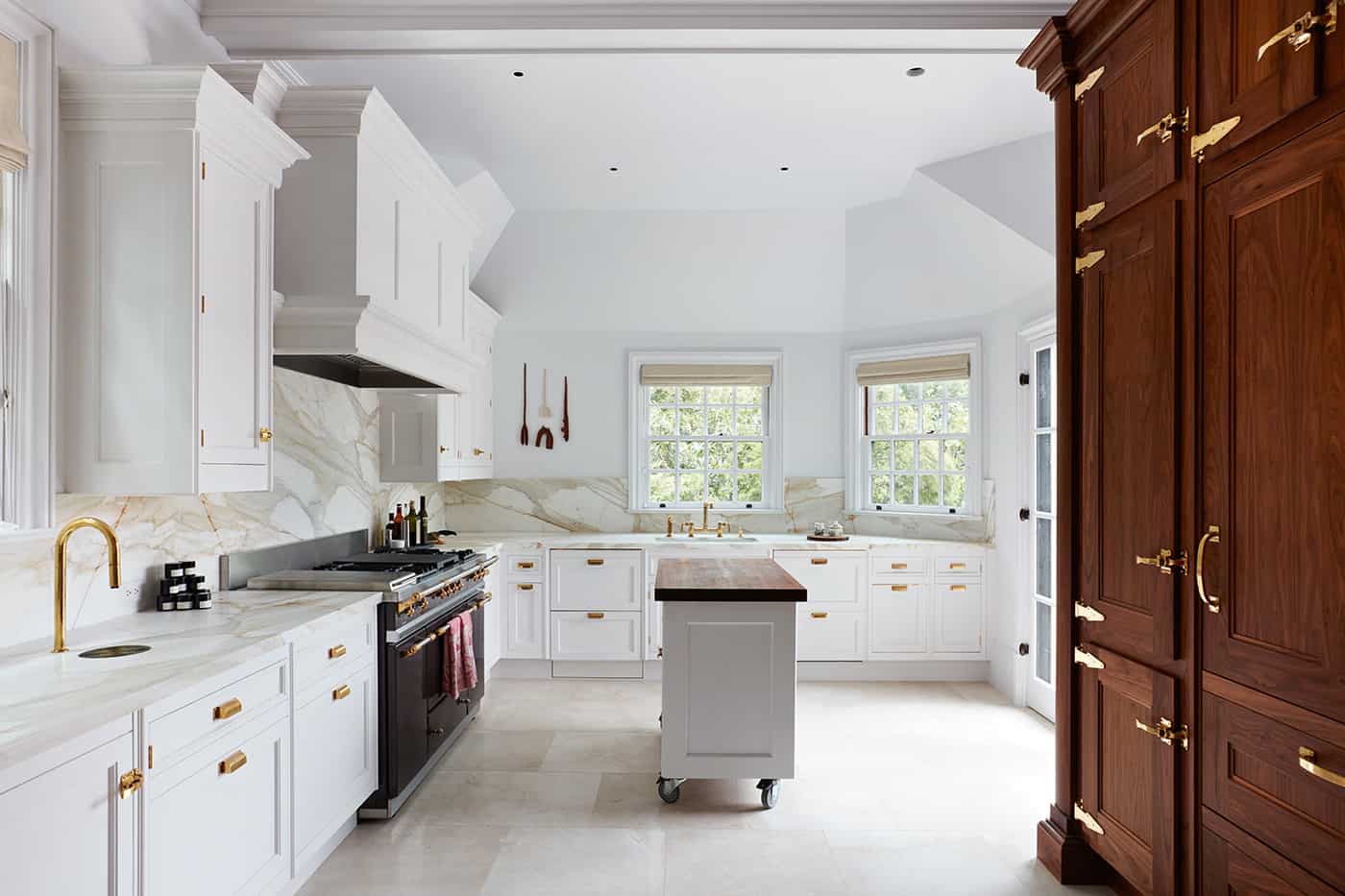 marble kitchen remodel in Pinecrest